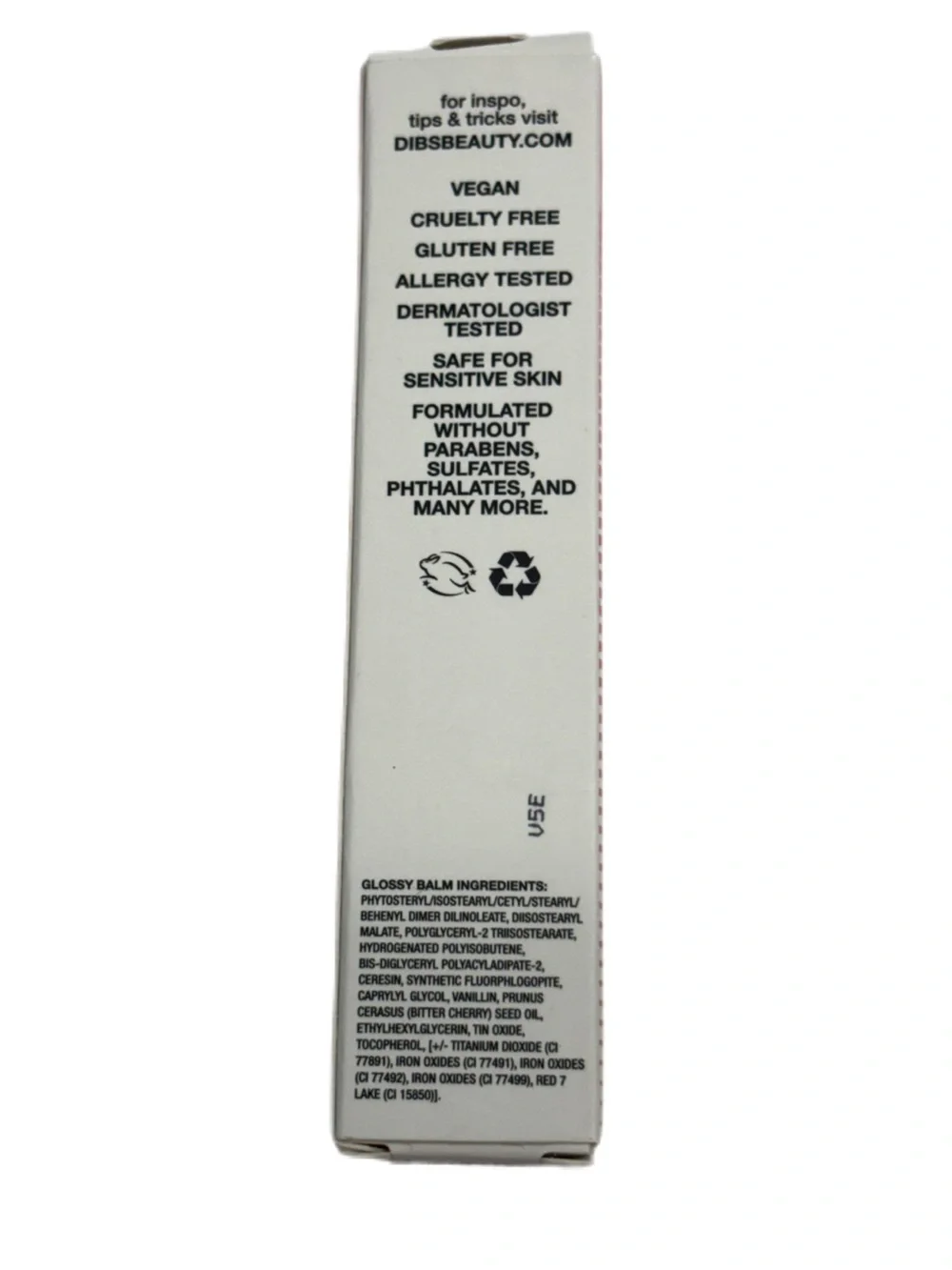 DIBS Go To Glossy Balm Lip Gloss in Mims NEW IN BOX